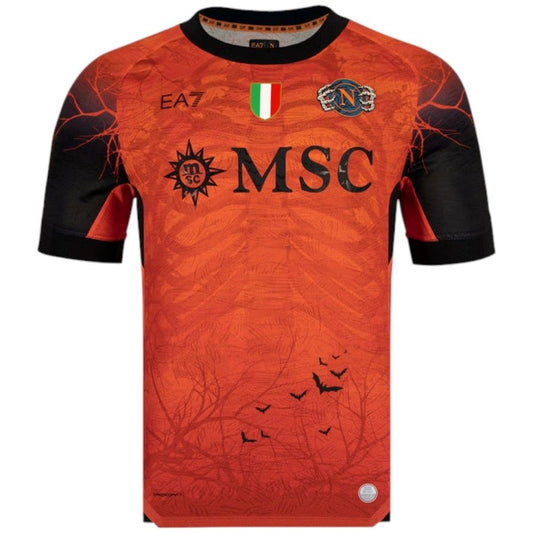 SSC Neapel Trikot für Herren 2025/26 – Halloween-Edition, Orange