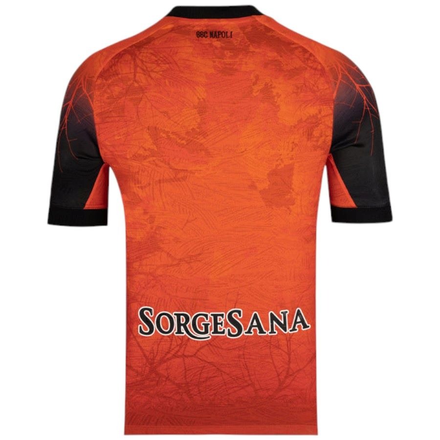 SSC Napoli Shirt for Men 2025/26 – Halloween Edition, Orange