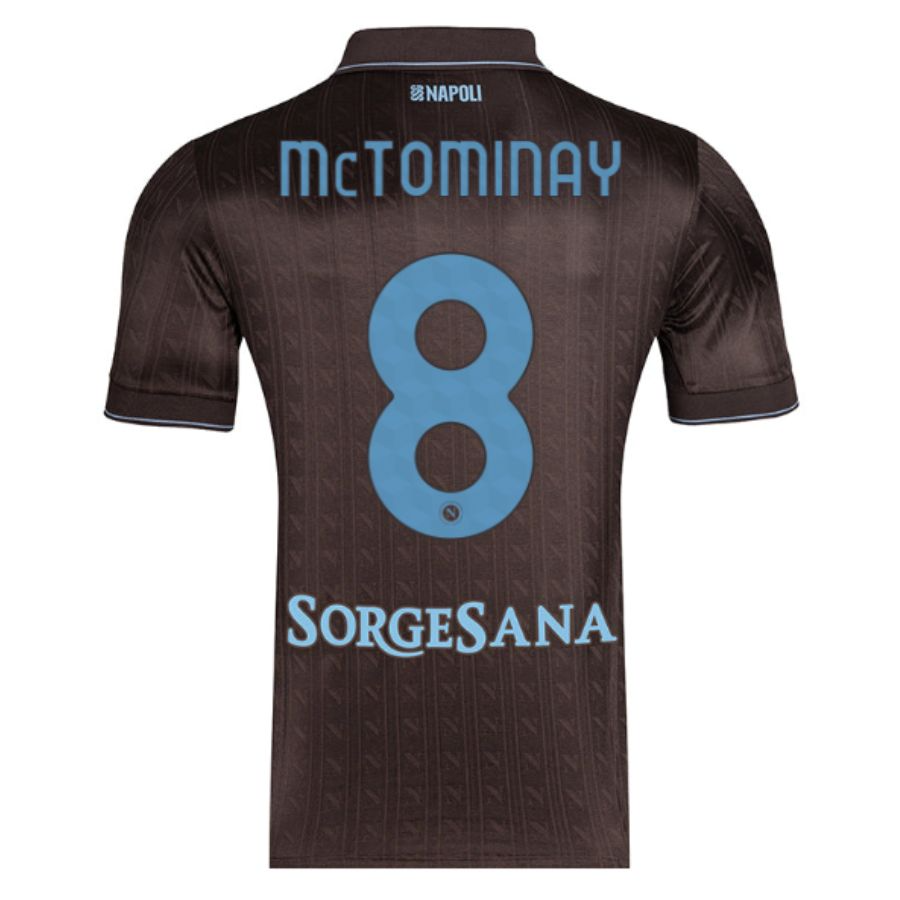 Tercera camiseta del SSC Nápoles McTominay para hombre 2025/26