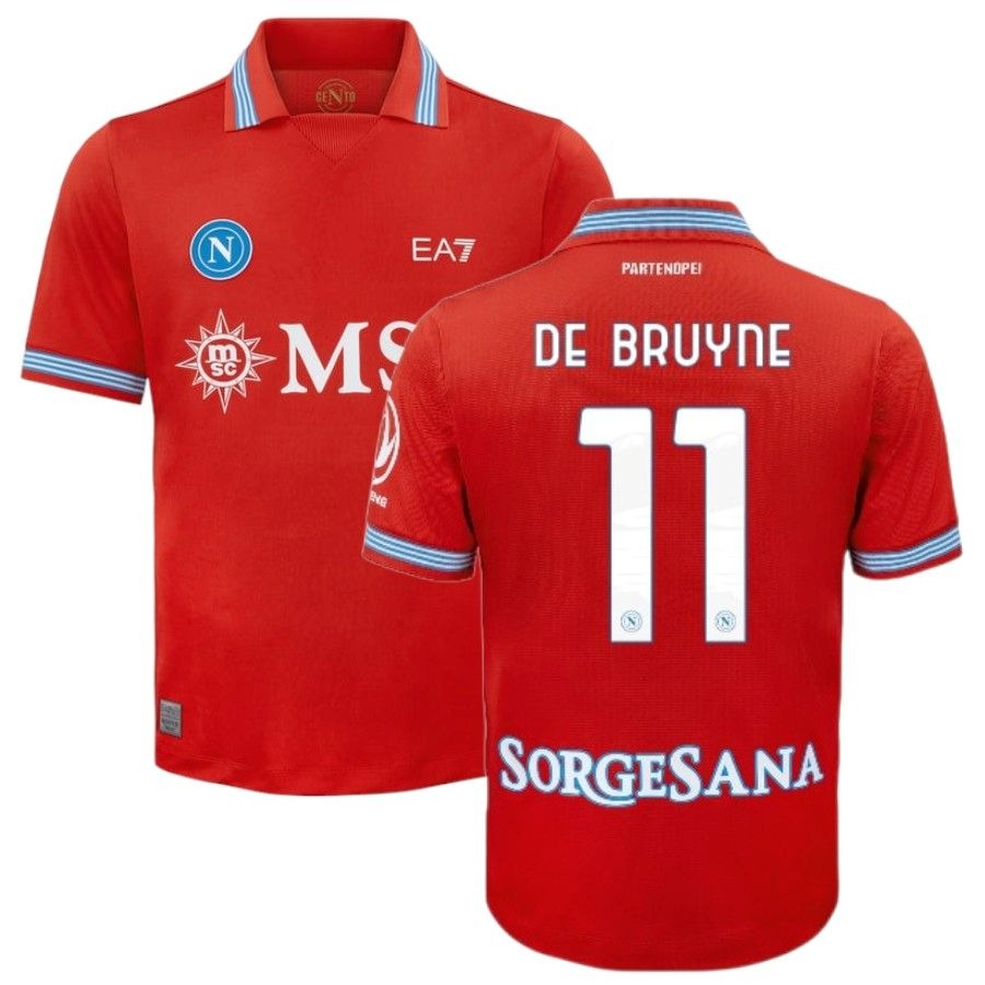 SSC Napoli derde shirt De Bruyne voor heren 2026/27