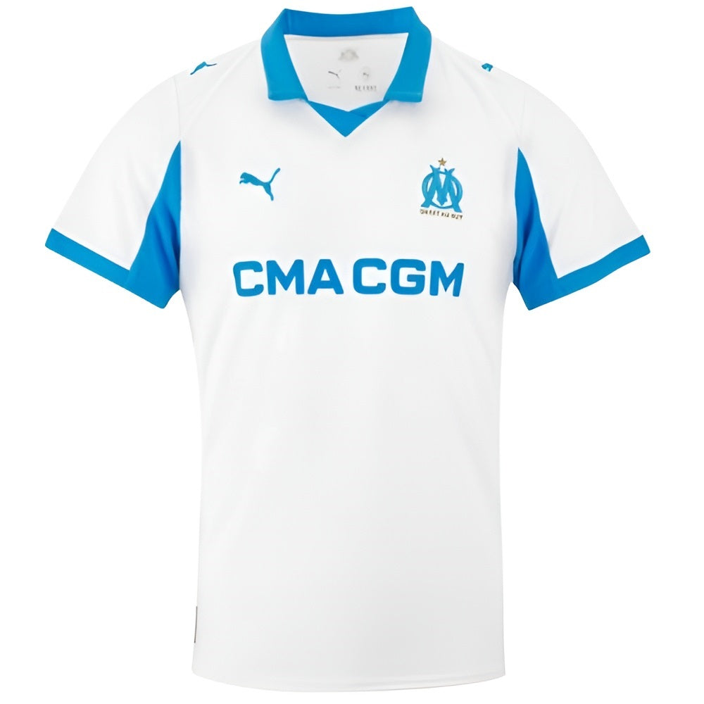 Olympique Marseille – Home Jersey Set – 2025/26 – Kids