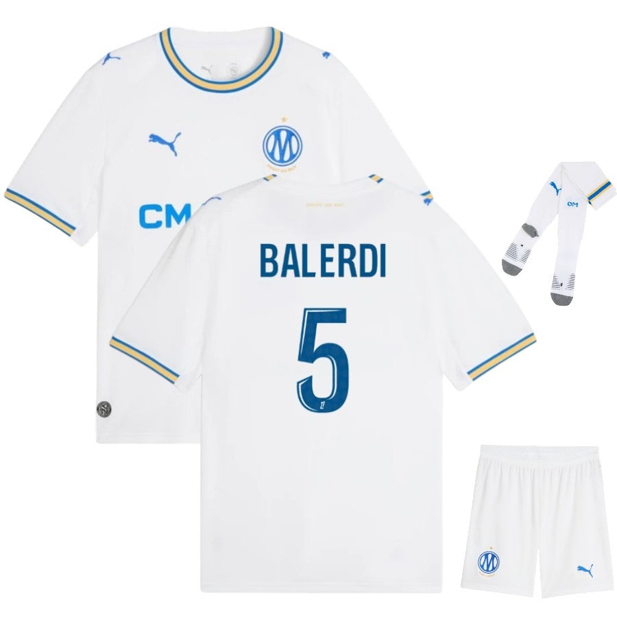 Olympique Marseille – Home Shirt Set – 2026/27 – Kids'