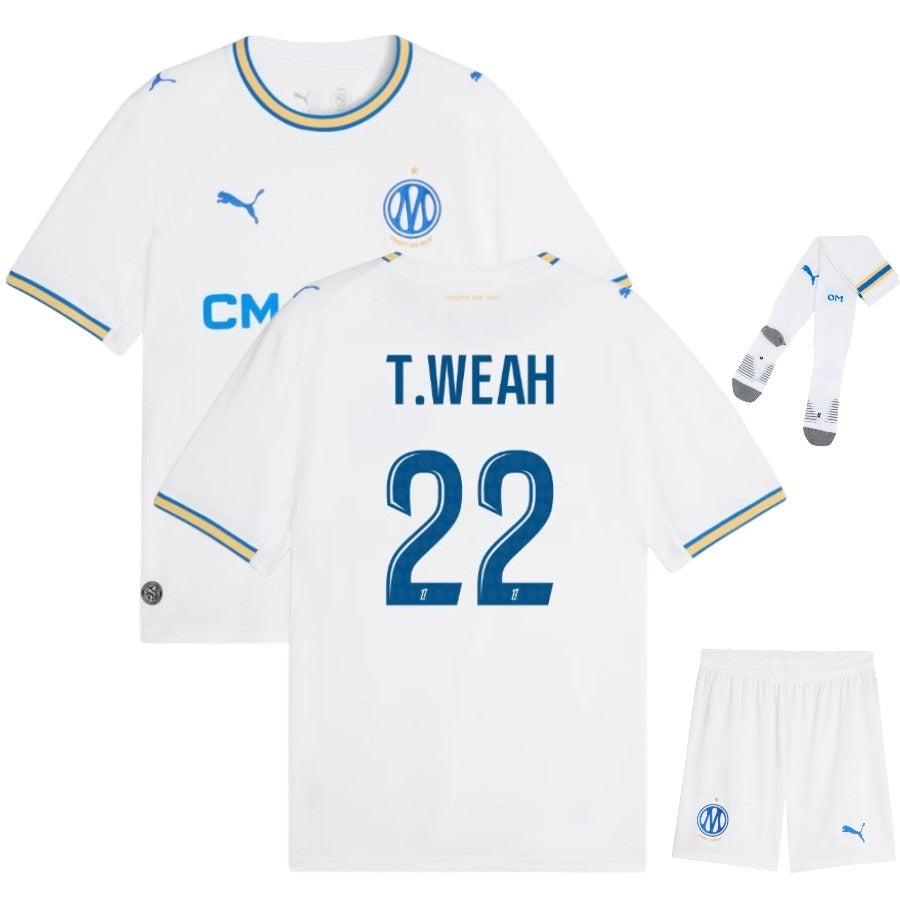 Olympique Marseille – Home Shirt Set – 2026/27 – Kids'