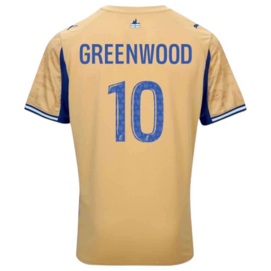 Olympique de Marsella – Cuarta camiseta – 2025/26 – Mujer – Dorado