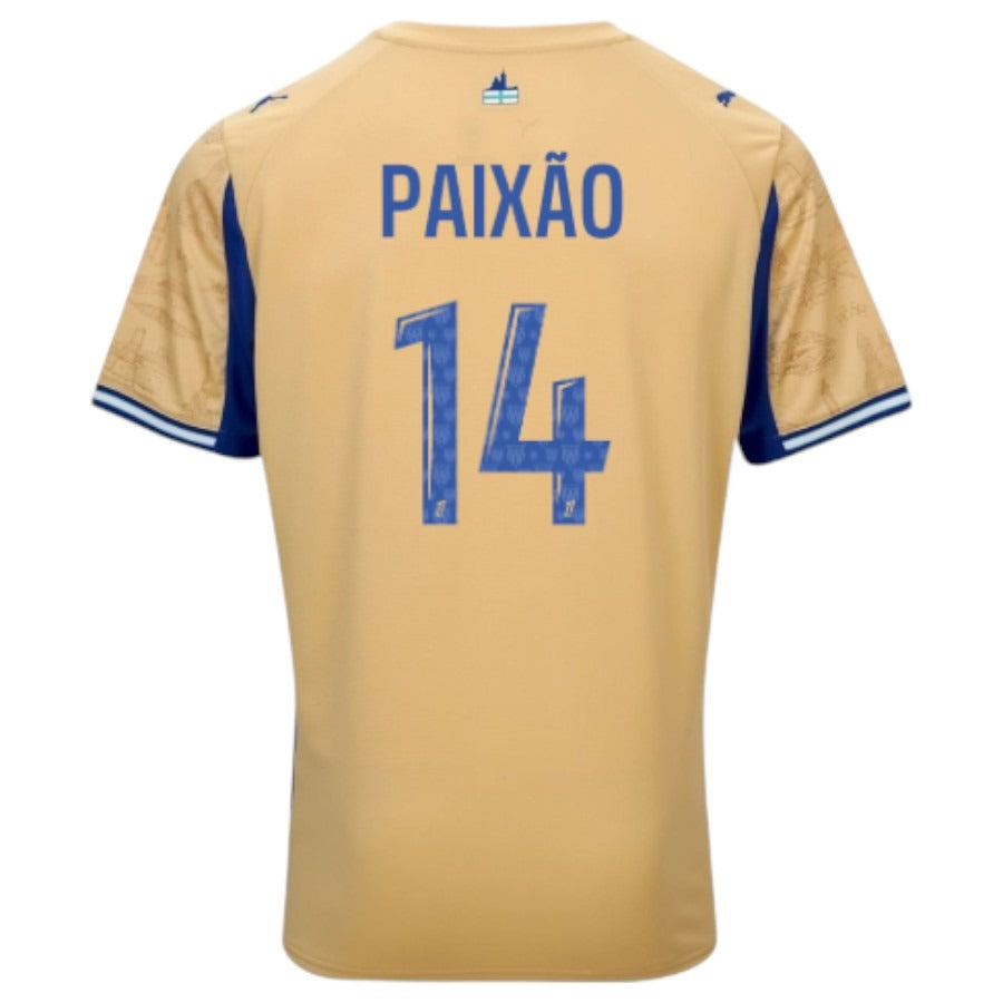 Olympique de Marsella – Cuarta camiseta – 2025/26 – Mujer – Dorado