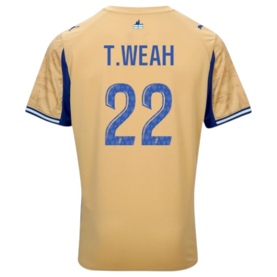 Olympique de Marsella – Cuarta camiseta – 2025/26 – Mujer – Dorado