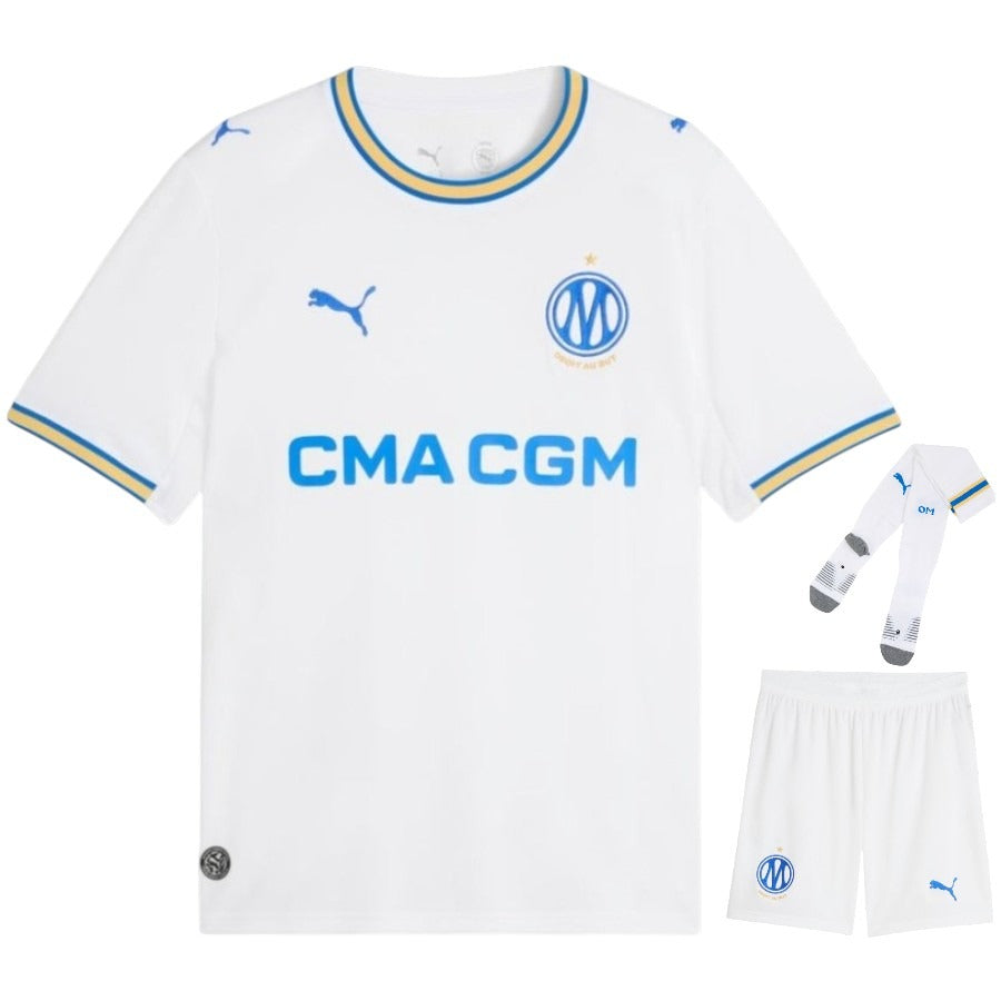 Olympique Marseille – Home Shirt Set – 2026/27 – Kids'