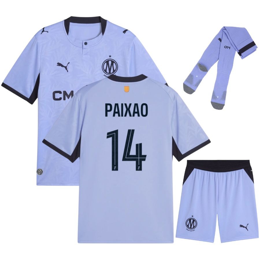 Olympique Marseille – Drittes Trikotset – 2026/27 – Kinder – Paixão