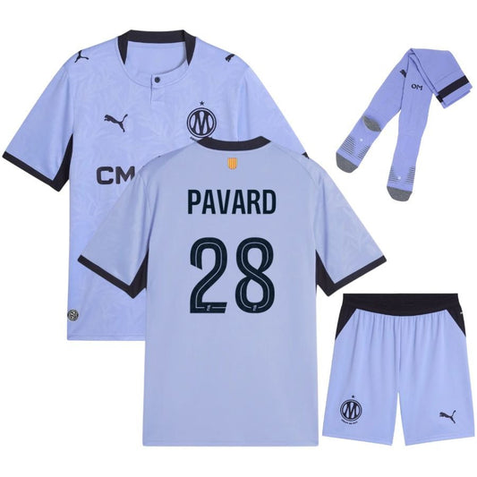 Olympique Marseille – Drittes Trikotset – 2026/27 – Kinder – Pavard