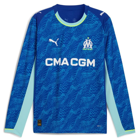 Olympique Marseille – Drittes Trikot – 2025/26 – Herren – Langarm – Blau