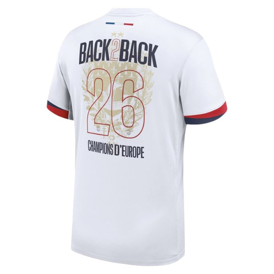 Paris Saint-Germain – Auswärtstrikotset – 2025/26 – Herren – 2 Sterne – Doppelsieger-Edition