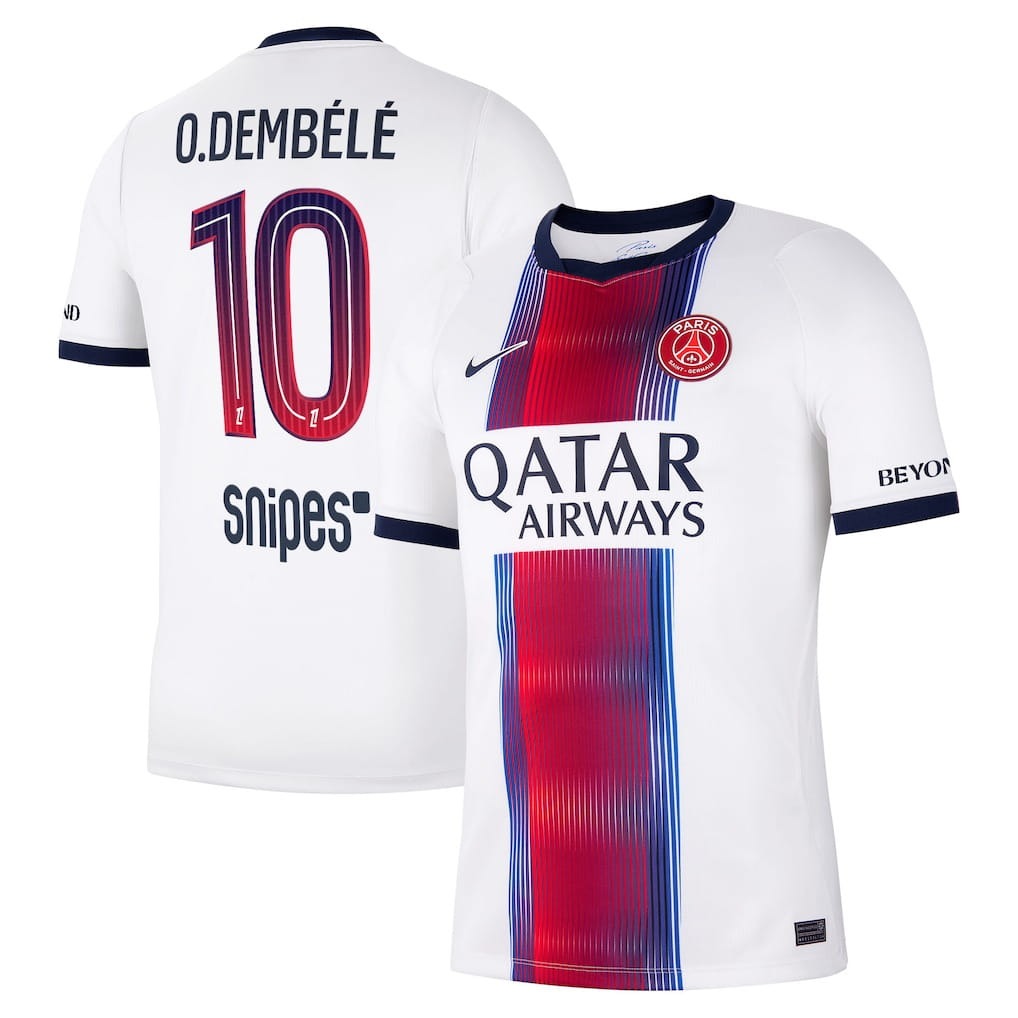 Paris Saint-Germain – Uitshirt – 2026/27 – Heren – Dembélé – Wit