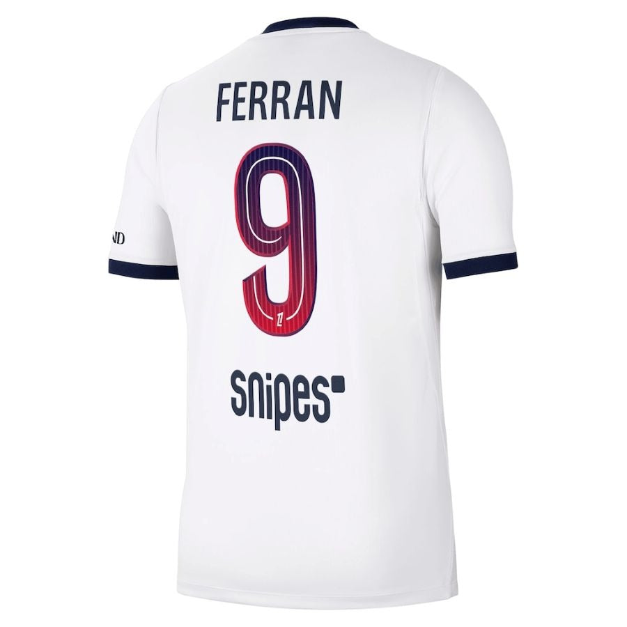 Paris Saint-Germain – Conjunto de camiseta visitante – 2026/27 – Niño – Ferran – Blanco