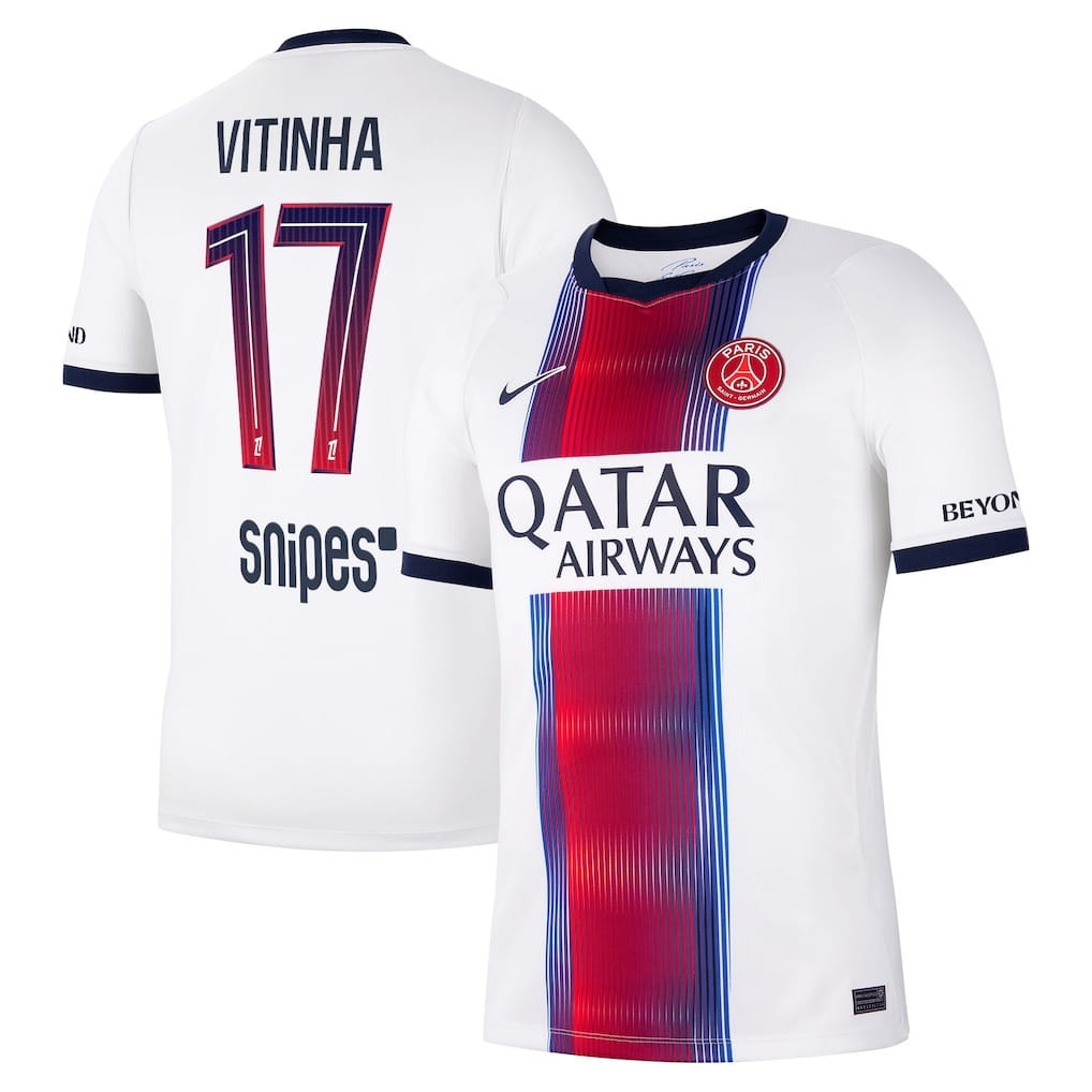 Paris Saint-Germain – Away Jersey – 2026/27 – Men – Vitinha – White