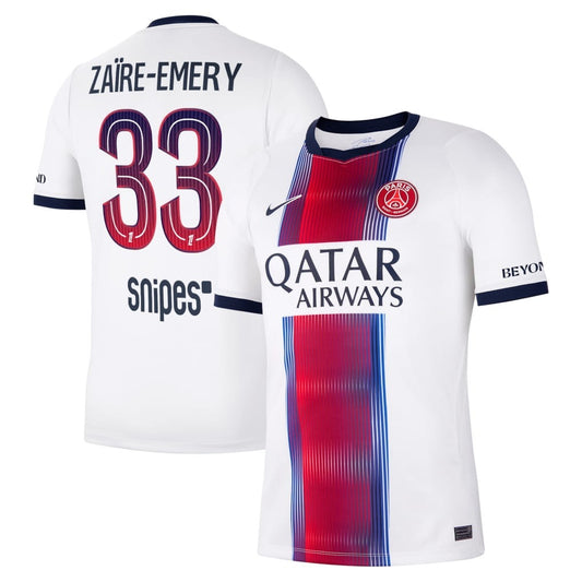 Paris Saint-Germain – Auswärtstrikot – 2026/27 – Herren – Zaïre-Emery – Weiß