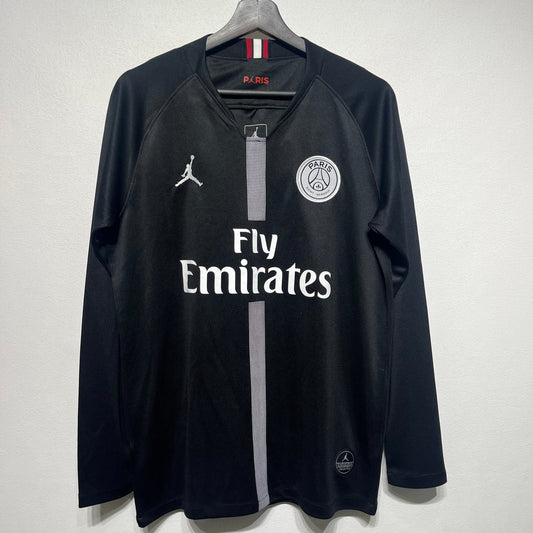 Paris Saint-Germain – Heimtrikot – 2018/19 – Herren – Langarm – Champions-League-Edition – Retro-Design