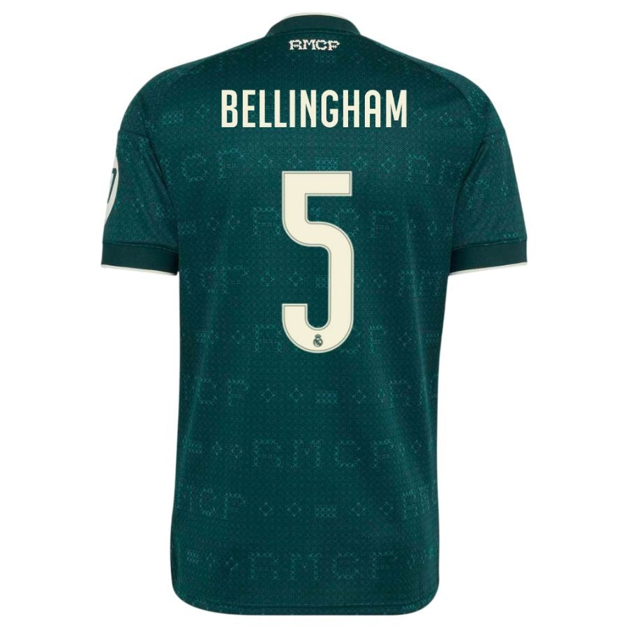 Camiseta visitante del Real Madrid Bellingham para hombre 2026/27
