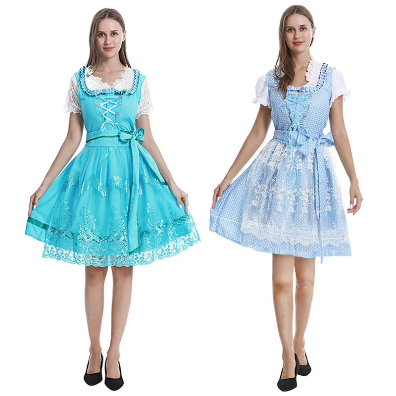 Damen-Trachtenkleid mit Spitze