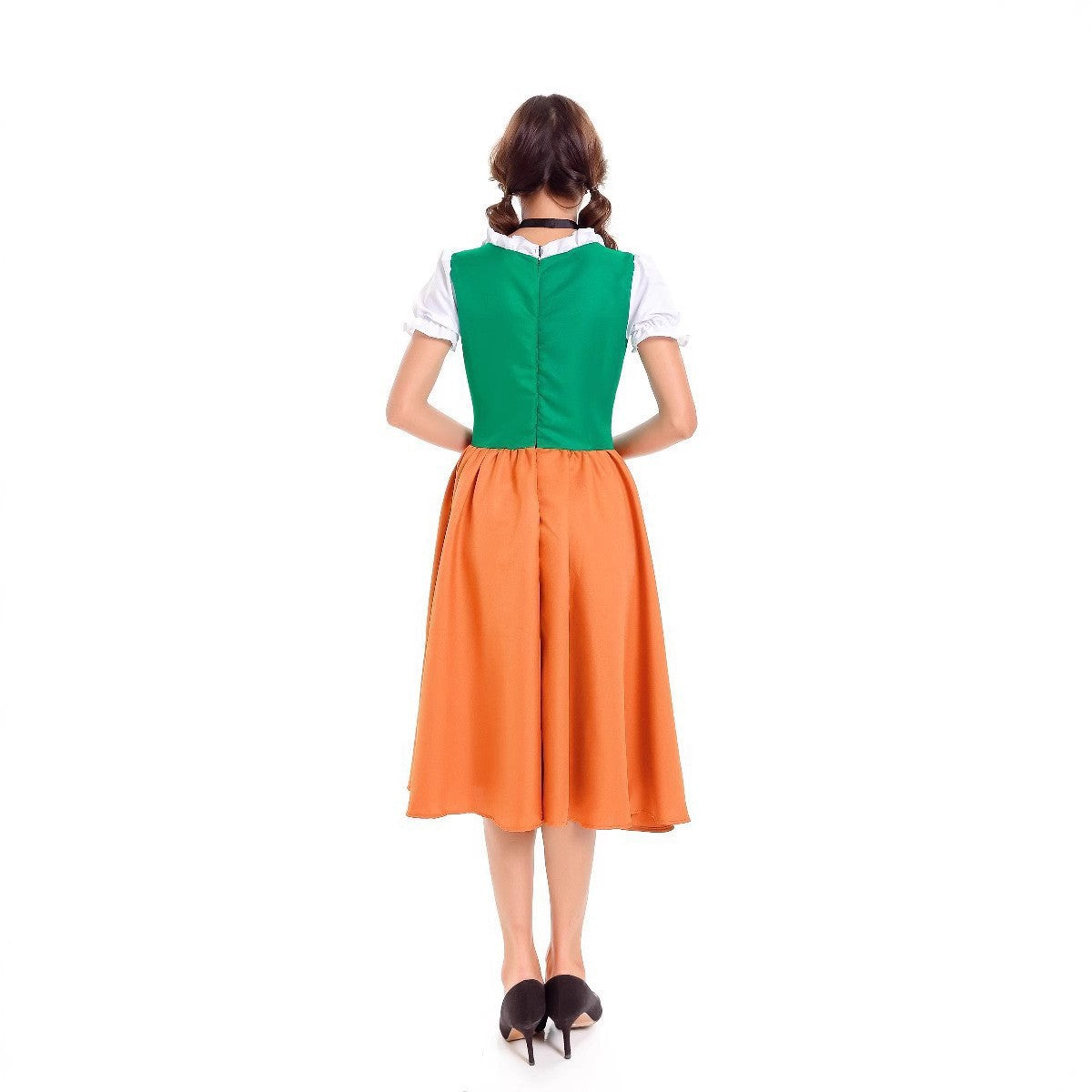 Dirndlkleid für Damen mit Schürze und Mieder