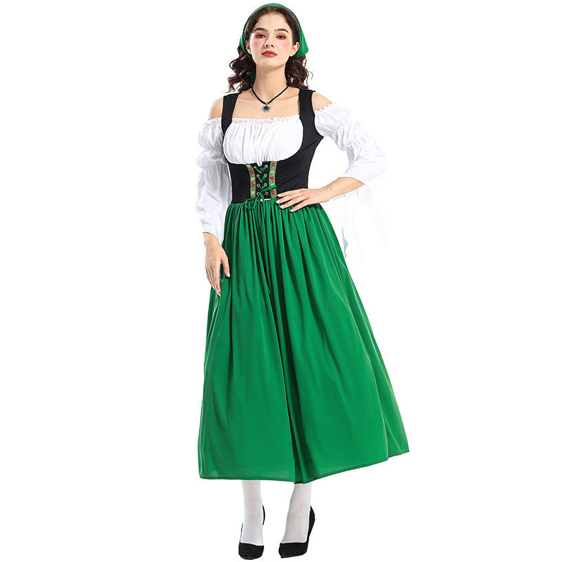 Renaissance-Bauernkleid für Damen mit Carmen-Oberteil