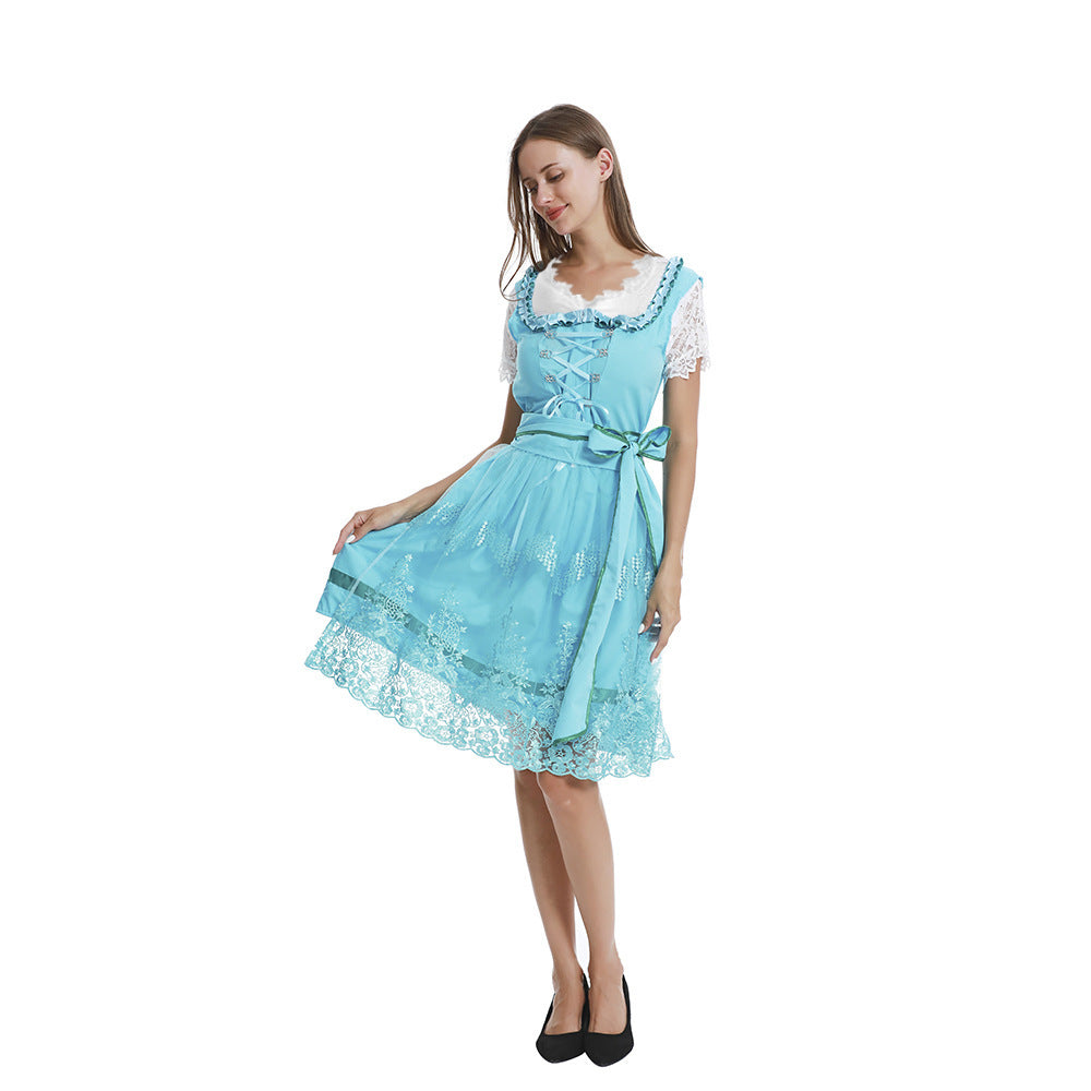 Damen-Trachtenkleid mit Spitze