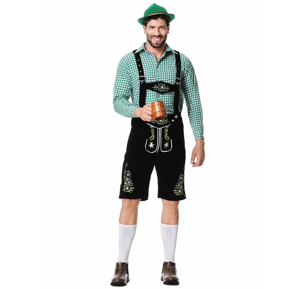 Trachtenhose für Herren mit kunstvoller Stickerei