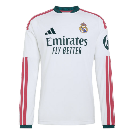 Camiseta local de jugador del Real Madrid 2026/27 de manga larga