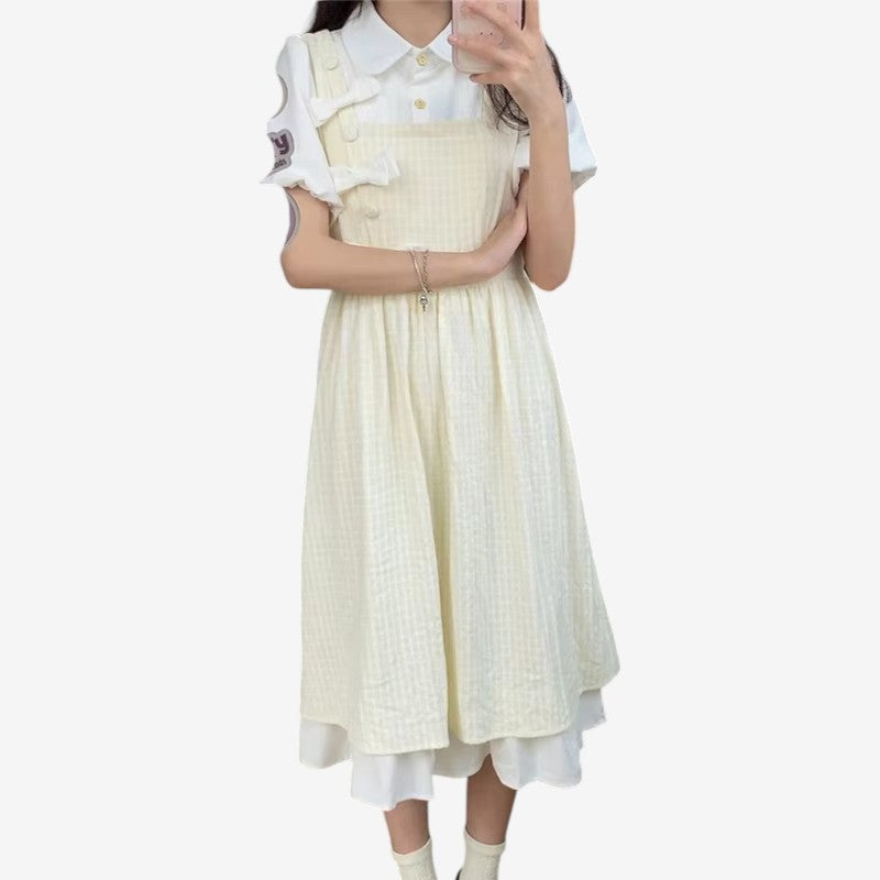 Dirndl für Damen mit ausgestelltem Rock
