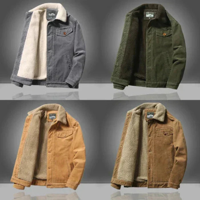 Elias Stilvolle Langarmjacke mit Taschen – Klassisches und modernes Design