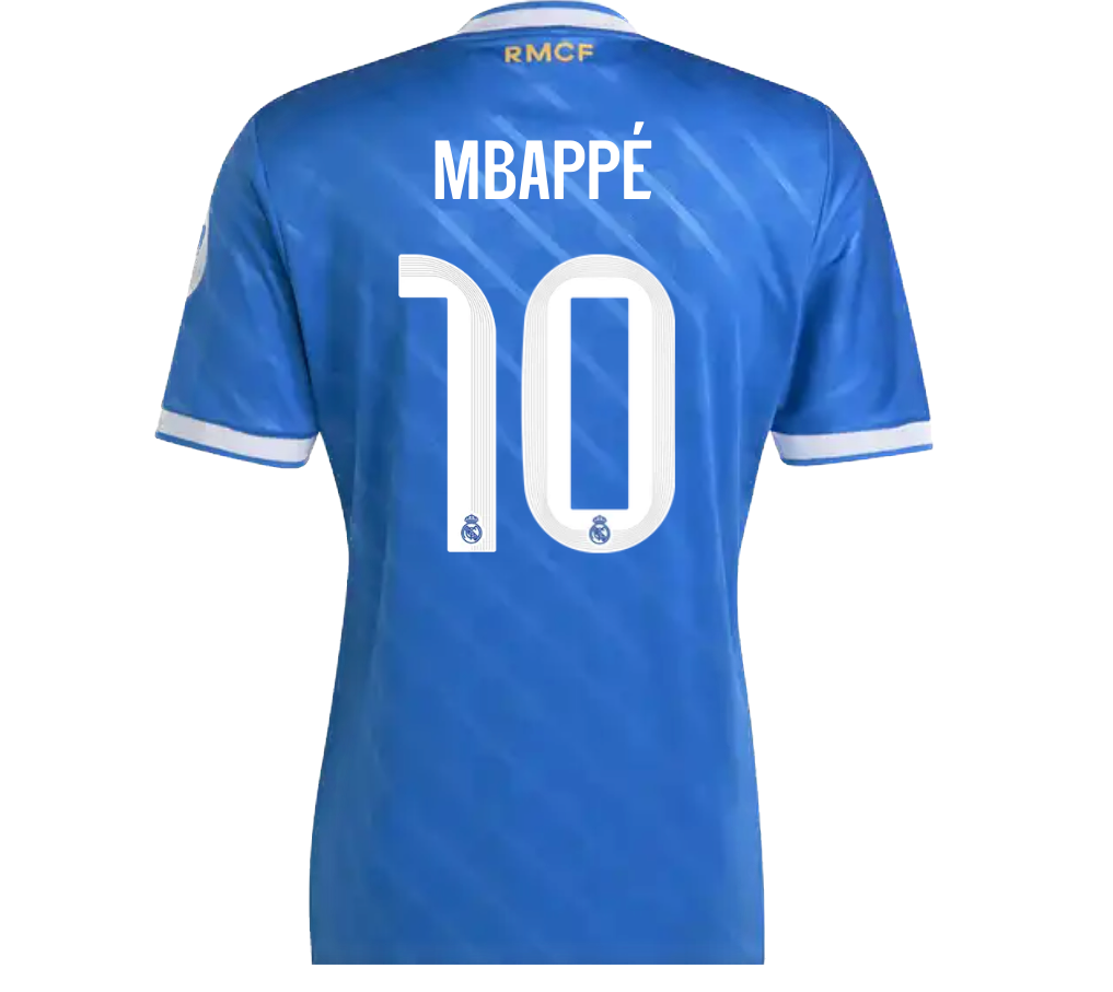 Real Madrid 2025/26 MBAPPE 10 Drittes Spielertrikot