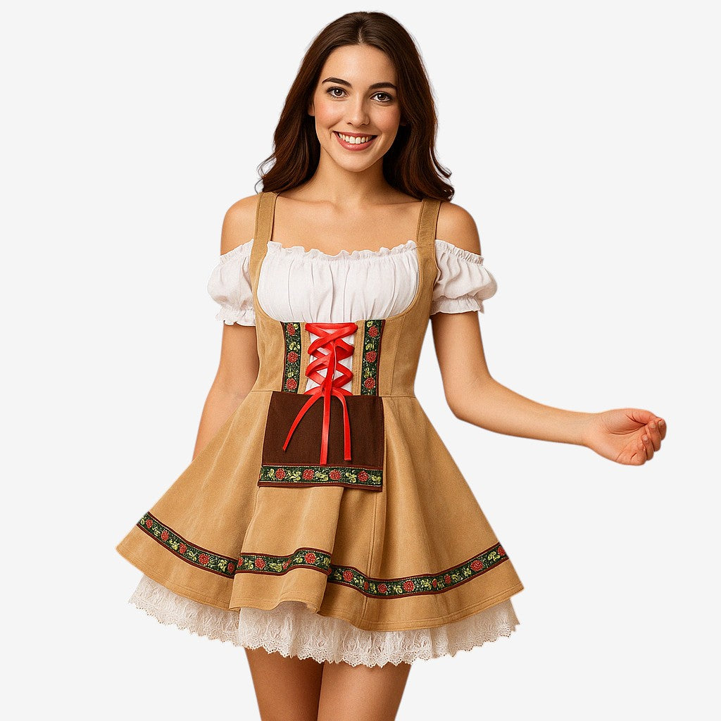 Oktoberfestkleid für Damen im eleganten Stil mit einzigartigem Design