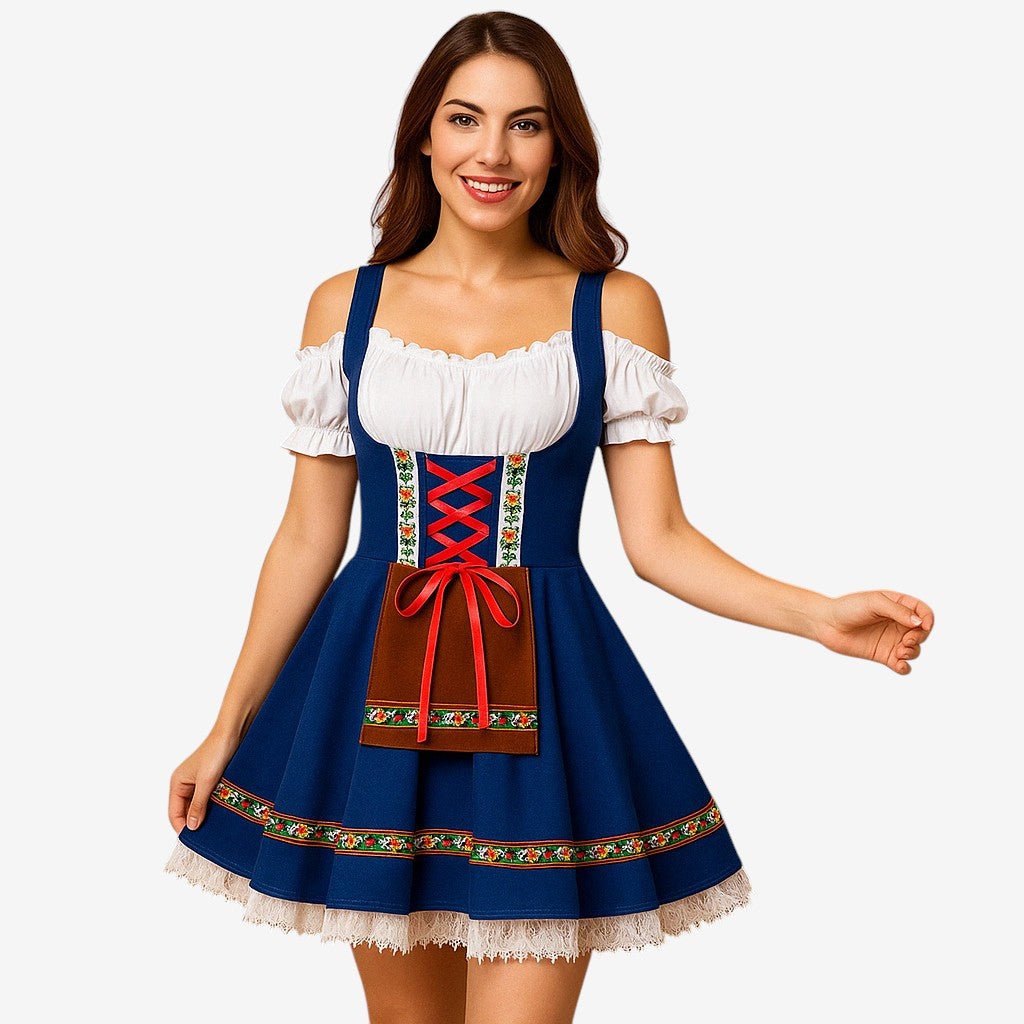 Oktoberfestkleid für Damen im eleganten Stil mit einzigartigem Design