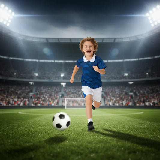 Set bambini maglia Francia Coppa del Mondo 2026 set calcio