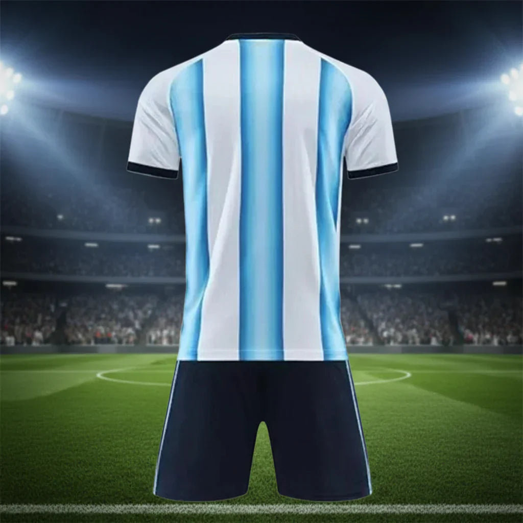Argentinien Weltmeisterschaft Trikot 2026 Herren Atmungsaktiv Set