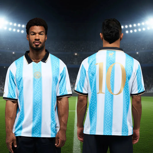 Camiseta Argentina Mundial 2026 para hombre manga corta