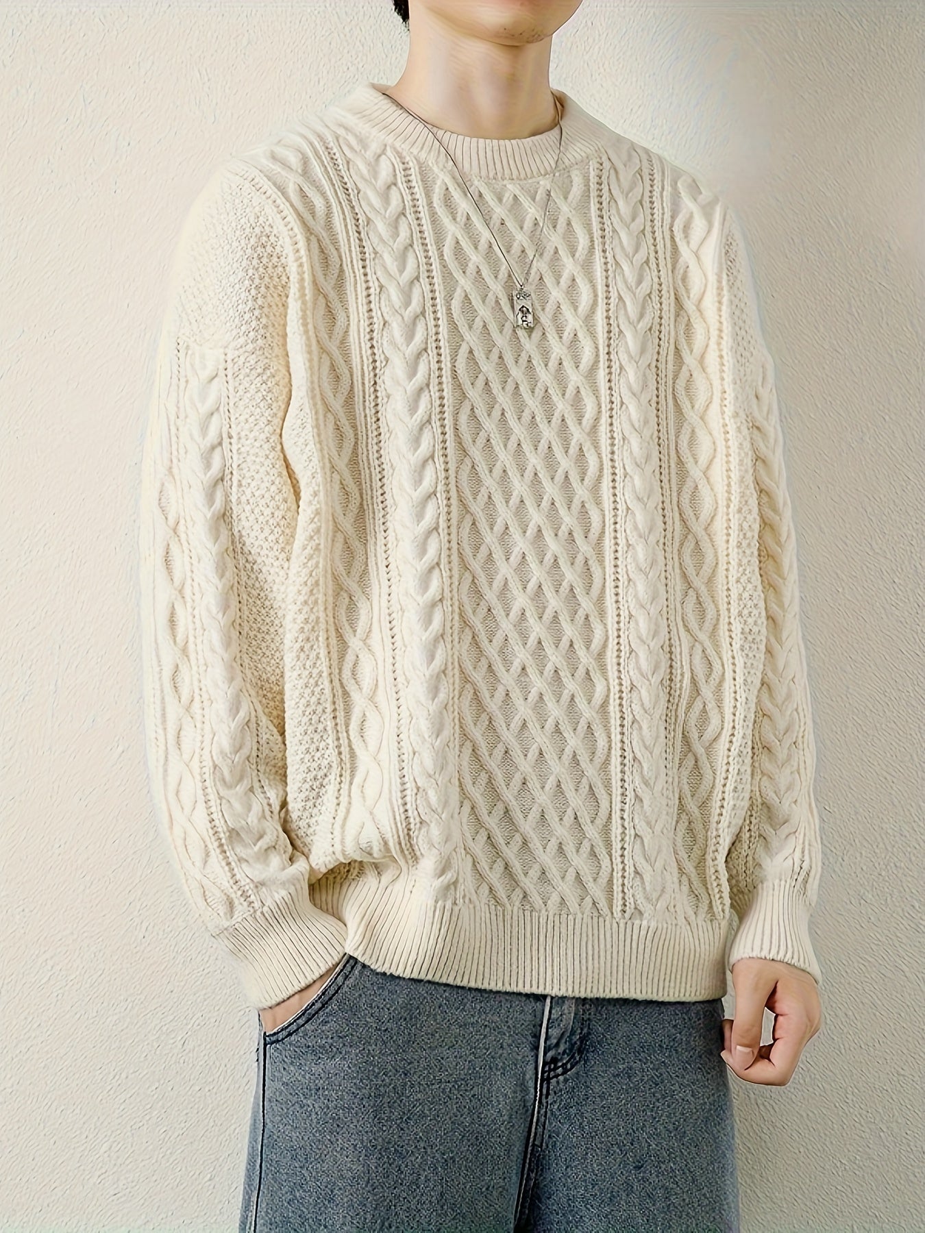 Maglione Hawthorne a Treccia