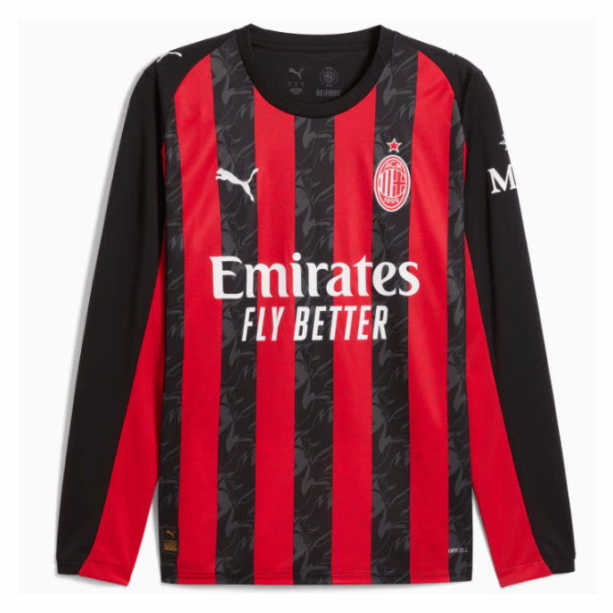 AC Milan Heimtrikot Herren Langarm 25 / 26
