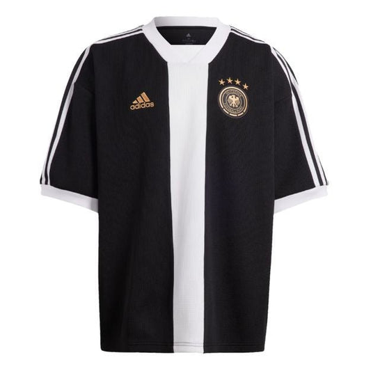 DFB ALLEMAGNE Maillot ICON 3/4 noir et blanc