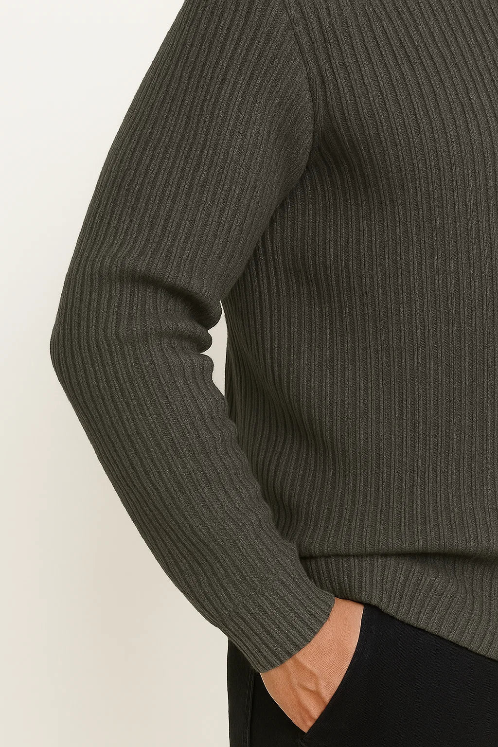 Jersey para hombre | Media cremallera y diseño atemporal
