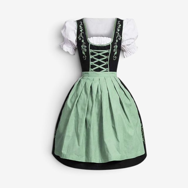 Trachtenkleid für Damen im bayerischen Stil mit Stickerei