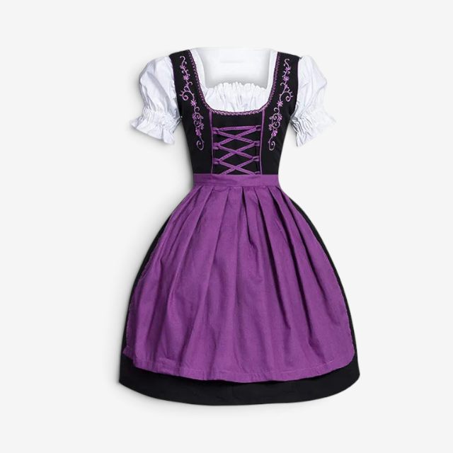 Trachtenkleid für Damen im bayerischen Stil mit Stickerei