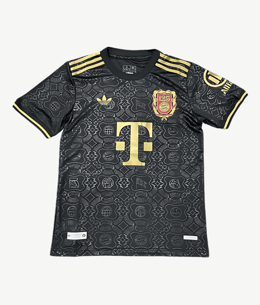 Maglia Bayern Monaco 2024/25 125° Anniversario Nera Edizione Speciale