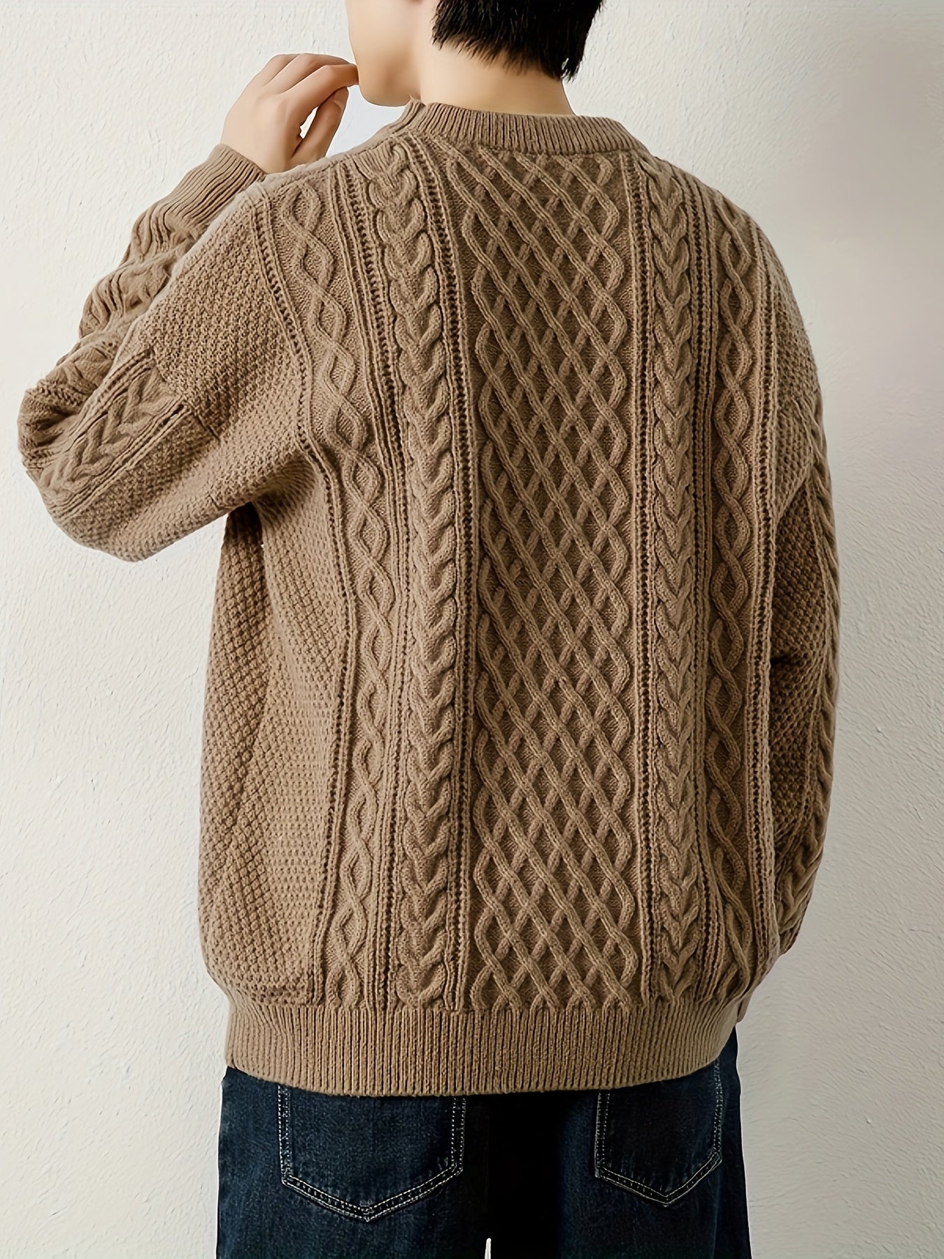Hawthorne Kabelstrickpullover