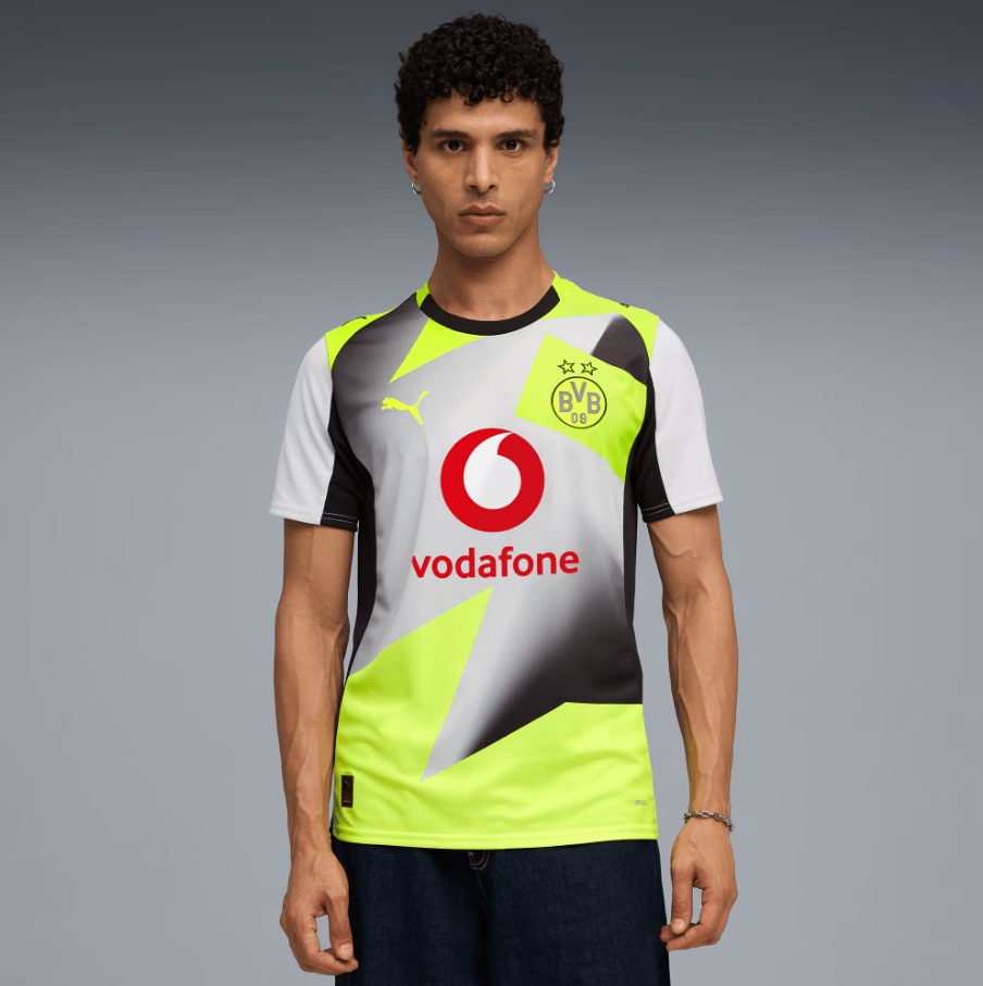 BVB BORUSSIA DORTMUND 2025/26 camiseta de visitante para hombre – Versión de jugador – ADEYEMI 27