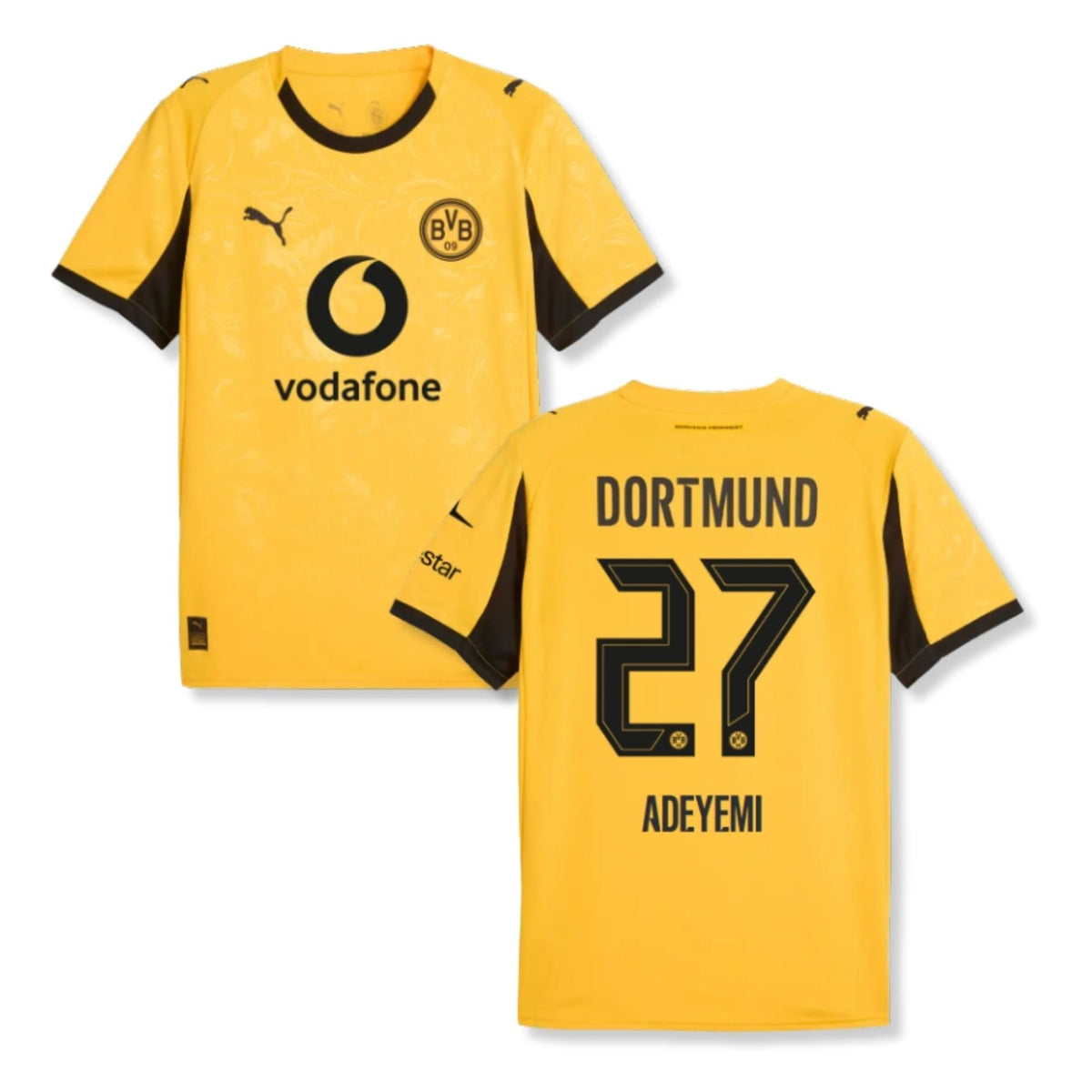 BVB BORUSSIA DORTMUND 2025/26 Camiseta de copa de hombre – Versión de jugador – ADEYEMI 27