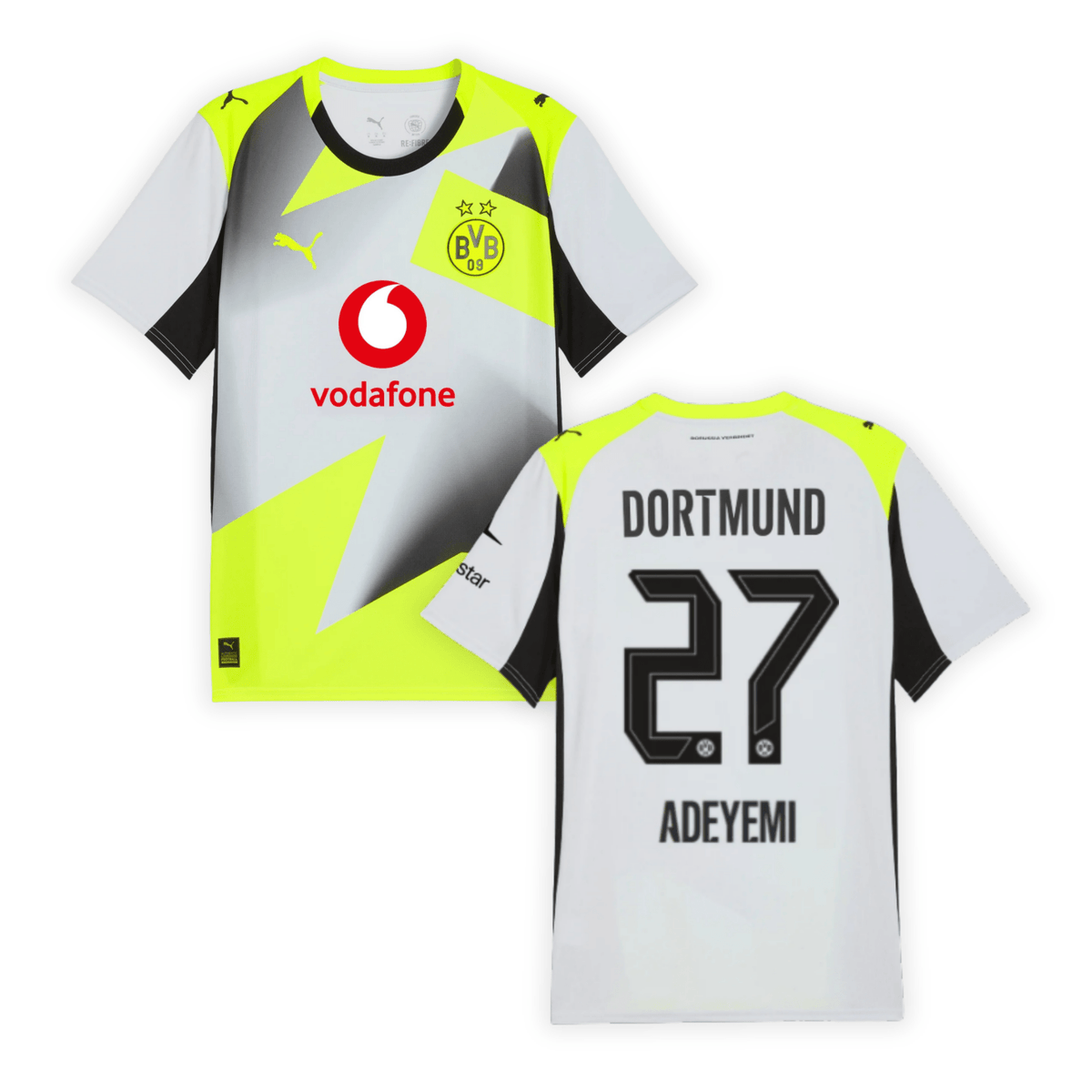 BVB BORUSSIA DORTMUND 2025/26 uitshirt heren – ADEYEMI 27