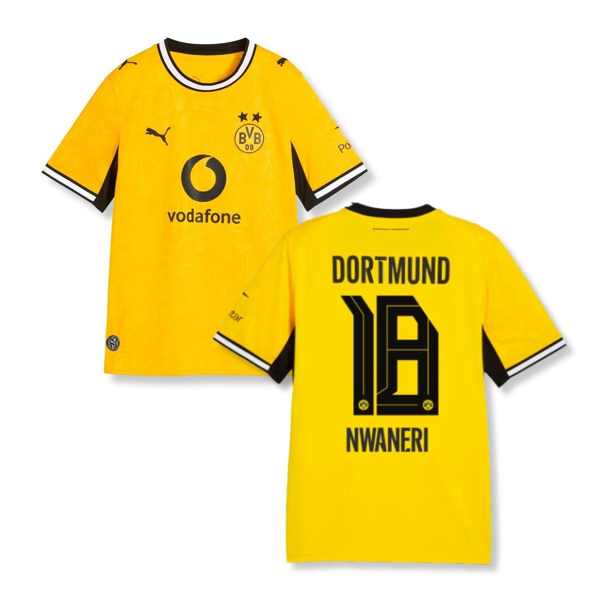 BVB BORUSSIA DORTMUND 2026/27 Home Jersey Women's – NWANERI 18