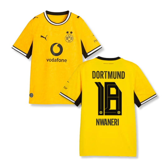 BVB BORUSSIA DORTMUND 2026/27 Maillot domicile femme – NWANERI 18