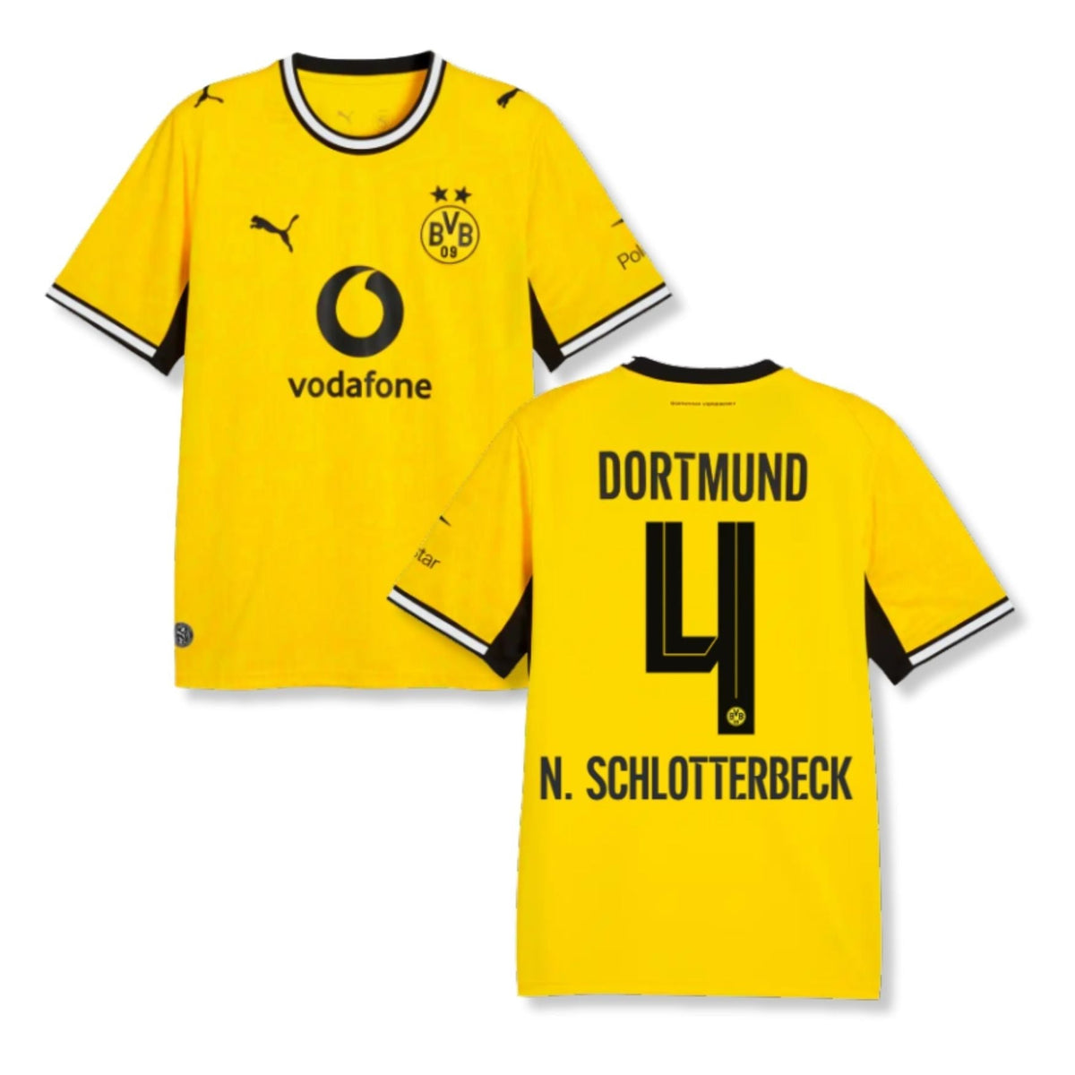 BVB BORUSSIA DORTMUND 2026/27 Maglia da casa bambino – N. SCHLOTTERBECK 4