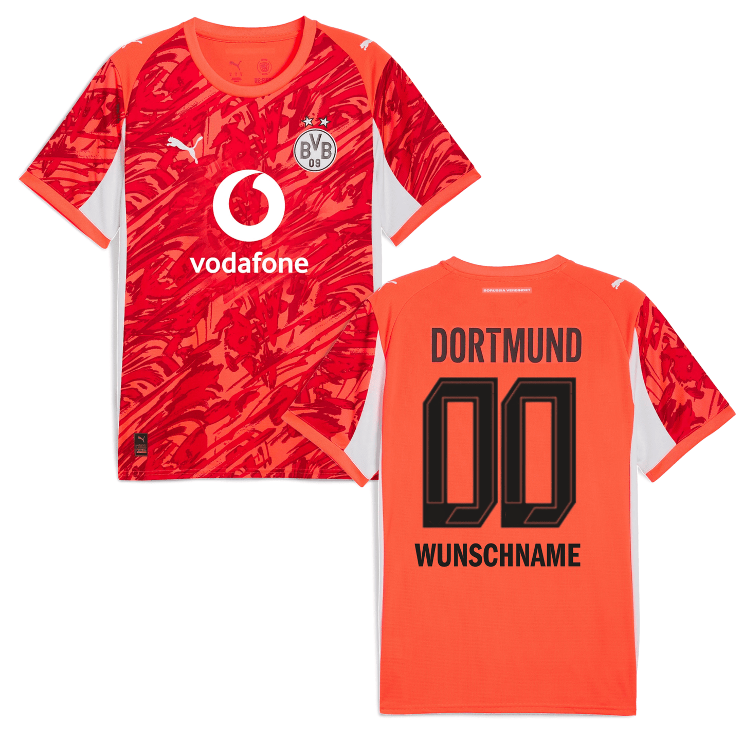 BVB BORUSSIA DORTMUND Torwarttrikot Herren Rot 25 / 26